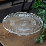 Prato-para-Bolo-de-Cristal-com-Pe-Lys-32cm-x-11cm-Wolff