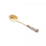 Conjunto-4-Colheres-de-Cha-de-Aco-Inox-com-Cabo-de-Ceramica-Flowers-Dourado-Branco-Wolff