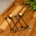 Conjunto-4-Colheres-de-Cha-de-Aco-Inox-Leaves-Dourado-Wolff