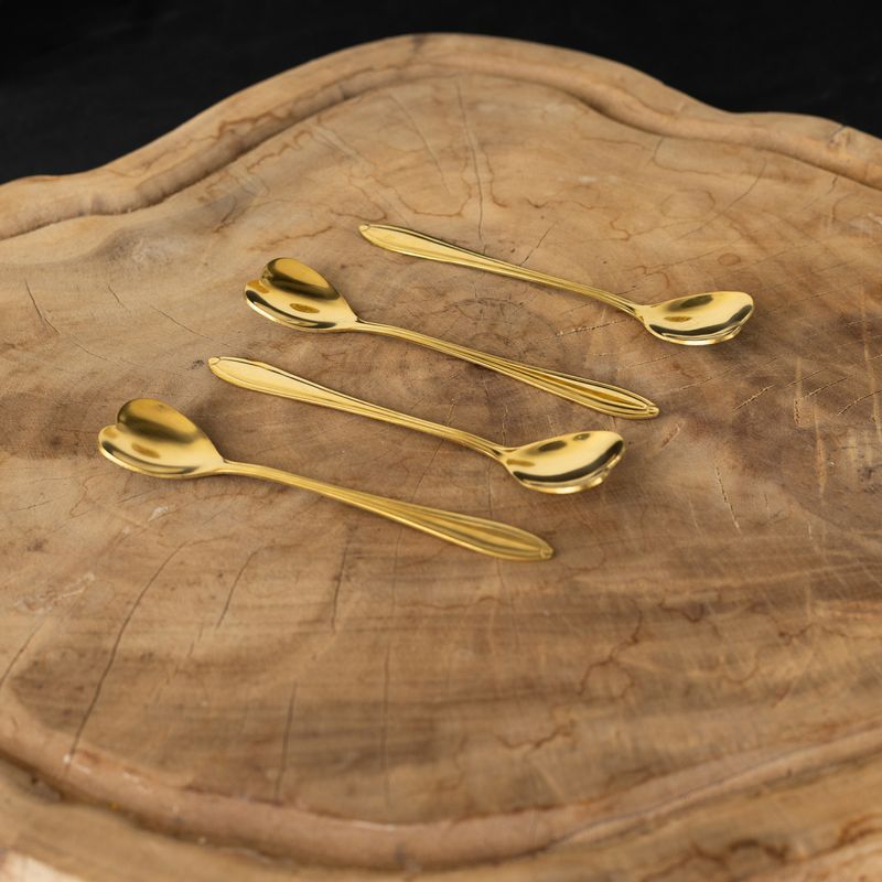 Conjunto-4-Colheres-de-Cha-de-Aco-Inox-Heart-Dourado-Wolff