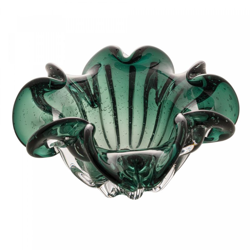 Centro-de-Mesa-de-Vidro-Italy-Verde-Esmeralda-21cm-x-10cm-Wolff