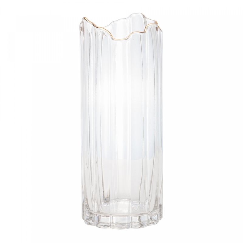 Vaso-de-Vidro-com-Borda-Dourada-10cm-x-25cm-Wolff