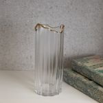 Vaso-de-Vidro-com-Borda-Dourada-10cm-x-25cm-Wolff