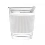 Copo-de-Vidro-com-Cinta-em-Silicone-Branco-350ml-Wolff