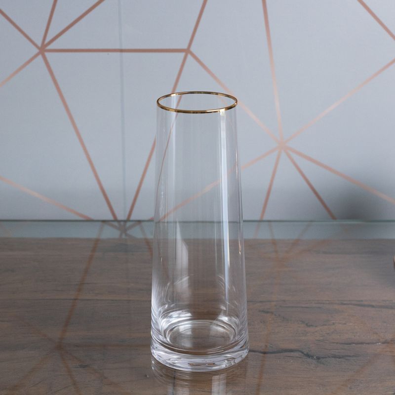 Vaso-de-Vidro-com-Borda-Dourada-Liz-11cm-x-11cm-x-27cm-Wolff