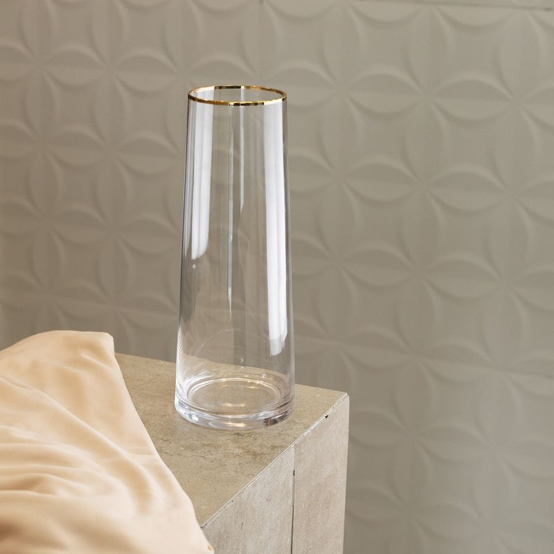 Vaso-de-Vidro-com-Borda-Dourada-Liz-11cm-x-11cm-x-27cm-Wolff