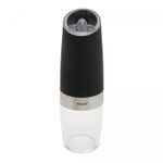 Moedor-de-Temperos-Automatico-em-Aco-Inox-Gravity-Preto-6cm-x-6cm-x-20cm-Wolff