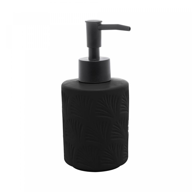 Conjunto-2-Pecas-para-Banheiro-de-Ceramica-Leaf-Preto-Wolff
