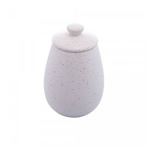 Conjunto 2 Peças para Banheiro de Cerâmica Granilite Branco - Wolff