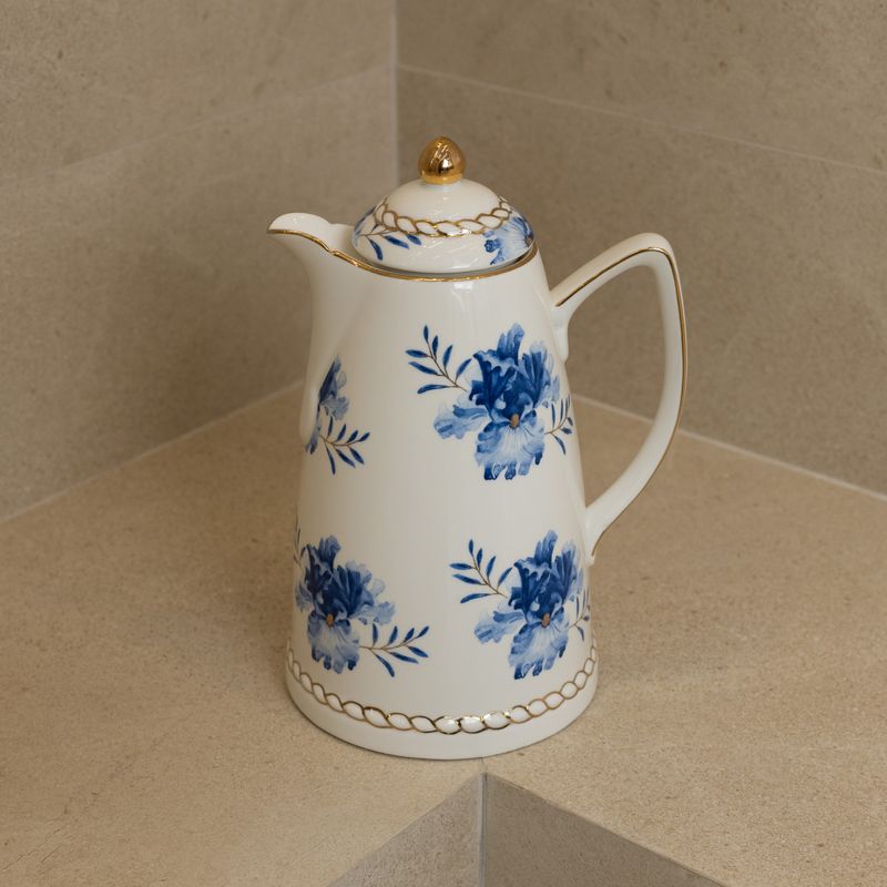 Garrafa-Termica-de-Porcelana-Floral-28cm-900ml-Wolff