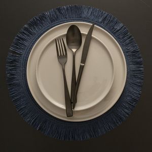 Lugar Americano de Papel Azul Escuro 38cm - Wolff