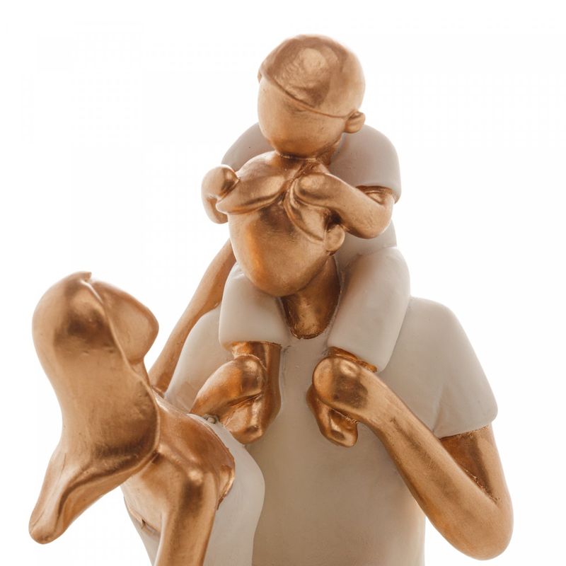 Figura-Decorativa-Familia-de-Resina-Branco-9cm-x-7cm-x-20cm-Wolff