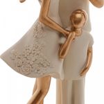 Figura-Decorativa-Familia-de-Resina-Branco-9cm-x-7cm-x-20cm-Wolff