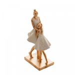 Figura-Decorativa-Familia-de-Resina-Branco-10cm-x-7cm-x-20cm-Wolff
