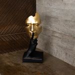 Figura-Decorativa-Face-de-Resina-13cm-x-11cm-x-31cm-Wolff