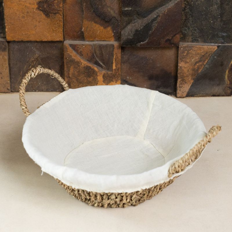 Cesta-Redonda-de-Sisal-com-Forro-em-Tecido-e-Alca-29cm-x-13cm-Wolff