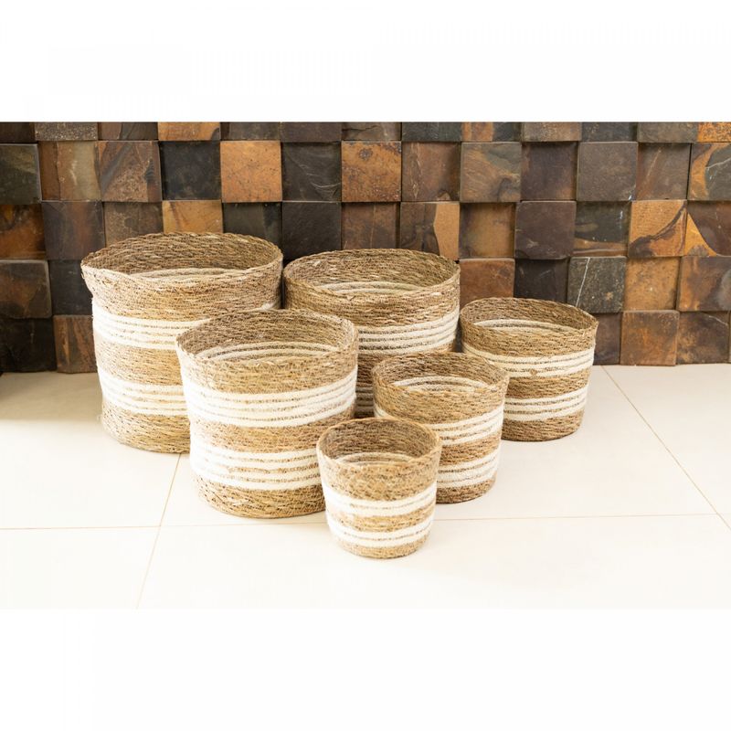 Conjunto-6-Cachepots-de-Fibra-Natural-Bicolor-com-Forro-de-Plastico-Wolff