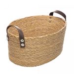 Conjunto-3-Cestos-Organizadores-Ovais-de-Fibra-Natural-com-Alca-em-Couro-Wolff