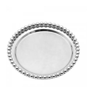 Bandeja de Zamac Niquelado Balls 13,5cm x 2,5cm - Wolff