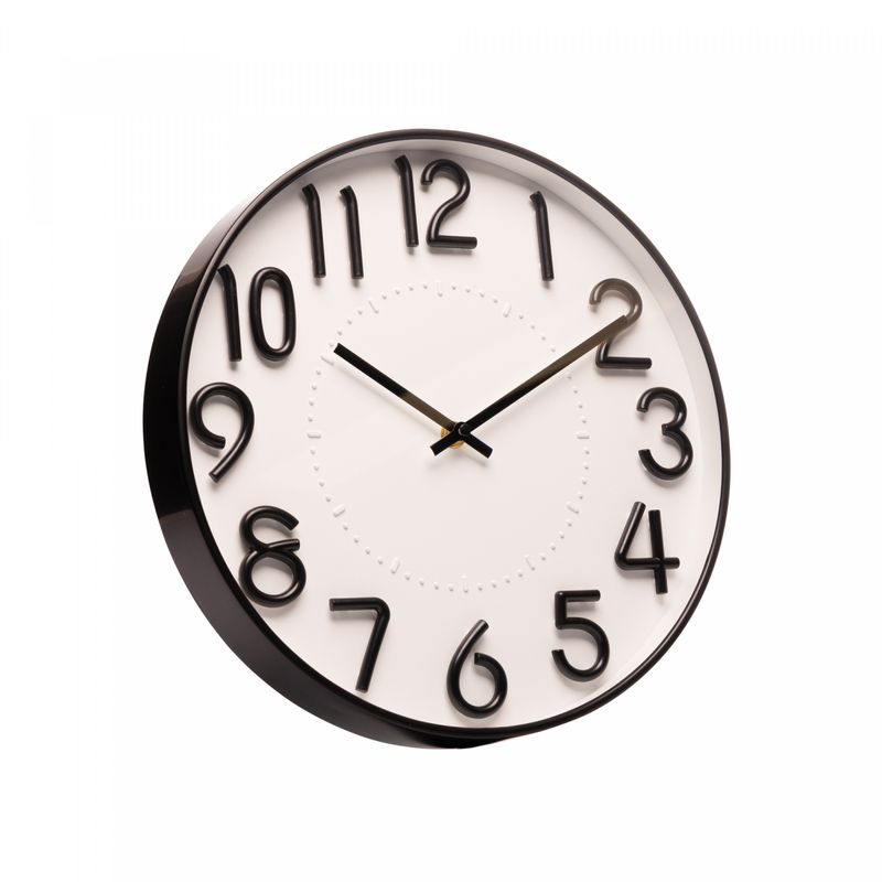 Relogio-de-Parede-em-Plastico-Branco-305cm-x-4cm-Wolff