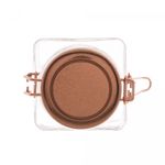 Pote-Hermetico-de-Vidro-com-Tampa-em-Metal-Geometrico-Rose-370ml-Lyor