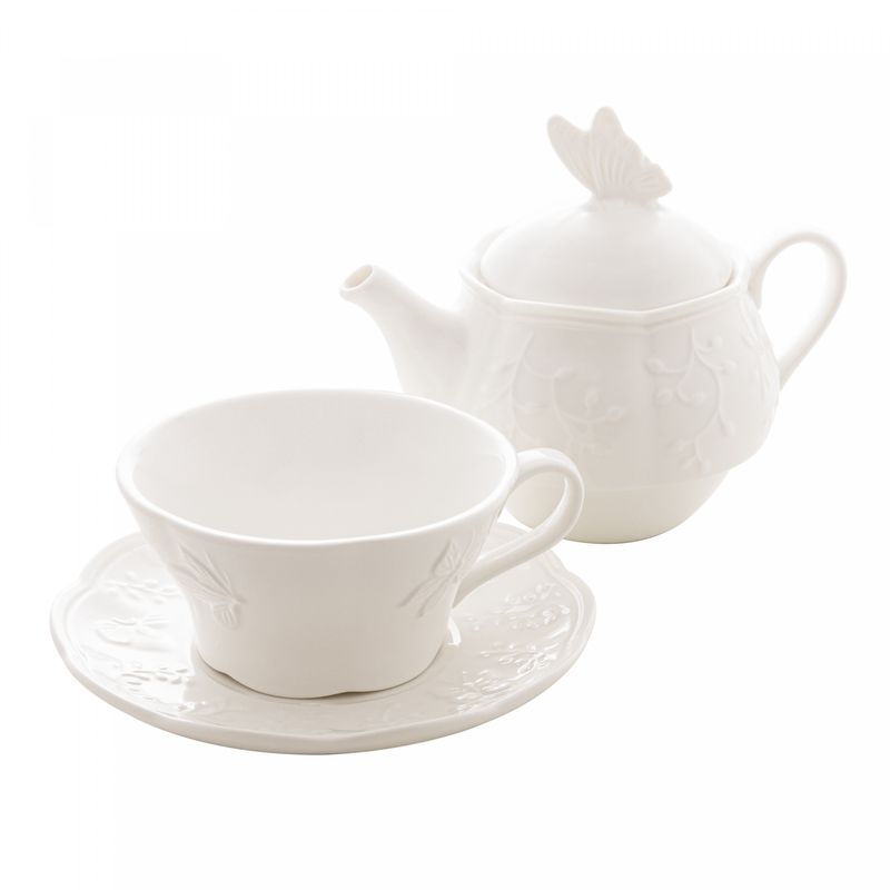 Conjunto-3-Pecas-de-Cha-de-Porcelana-New-Bone-Butterfly-Flower-Lyor