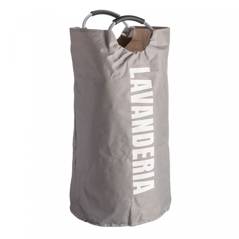 Cesto-para-Lavanderia-de-Poliester-com-Alca-em-Aluminio-Cinza-57cm-x-38cm-x-695cm-Lyor
