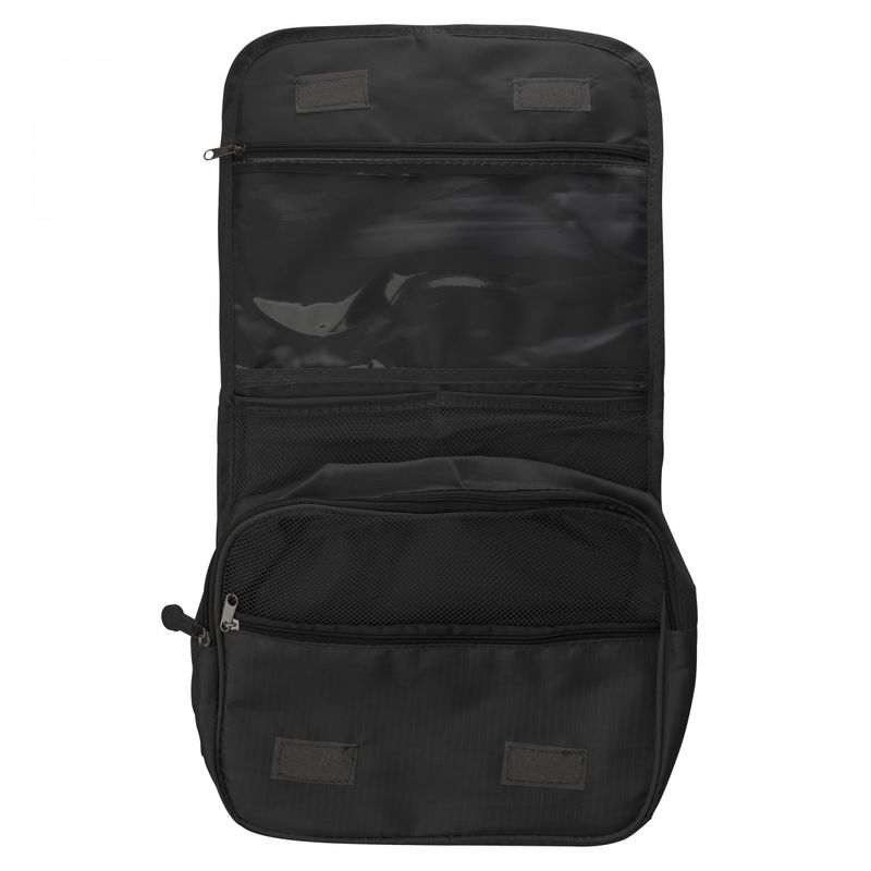 Necessaire-com-Bolsos-e-Gancho-para-Pendurar-de-Nylon-Preta-Lyor