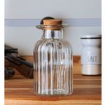 Porta-Mantimento-de-Vidro-com-Tampa-Rolha-Classic-240ml-Lyor