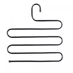 Cabide para Calças de Aço Inox Preto 36cm - Lyor