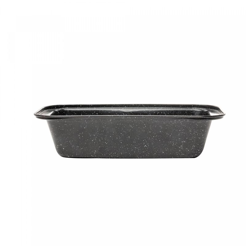 Forma-para-Pao-Antiaderente-de-Aco-Carbono-Granilite-Preta-255cm-x-13cm-x-6cm-Lyor