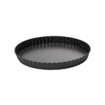 Forma-para-Torta-Fundo-Removivel-Antiaderente-de-Aco-Carbono-Granilite-Preta-24cm-x-3cm-Lyor
