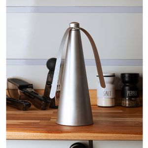 Ventilador Repelente de Mesa de Plástico Prateado 9cm x 9cm x 26cm - Lyor
