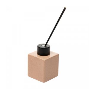Conjunto 3 Peças para Banheiro Granilite Quadratto Nude Cerâmica -Lyor
