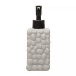 Porta-Sabonete-Liquido-Bubble-300ml-Cinza-Ceramica-Lyor