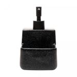 Porta-Detergente-Liquido-com-Suporte-para-Esponja-Granilite-Preto-360ml-Ceramica-Lyor
