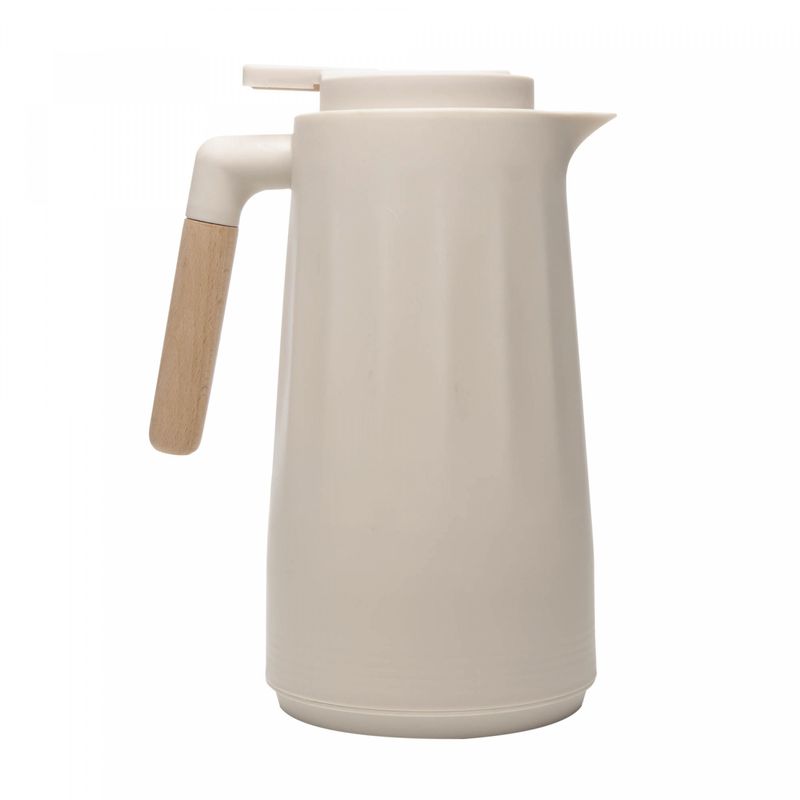 Garrafa-Termica-New-Unique-1L-Bege-Plastico-Lyor