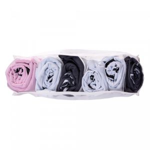 Colméia Organizadora com 7 Divisórias 32cm x 12cm x 12cm Branca Nylon - Lyor