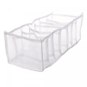 Colmeia Organizadora com 7 Divisórias 36cm x 17cm x 12cm Branca Nylon - Lyor
