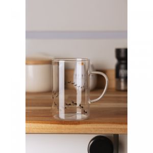 Caneca New Bug 280ml Vidro Borossilicato  - Lyor