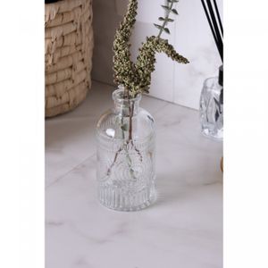 Vaso Mandala 6cm x 6cm x 12,5cm Vidro - Lyor