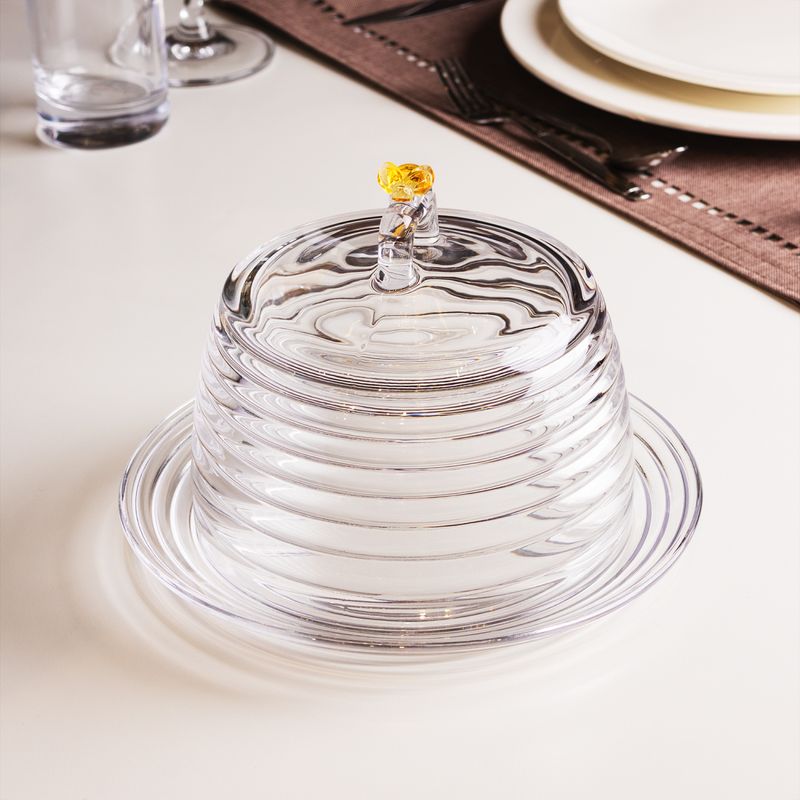 Queijeira-Little-Bee-19cm-x-19cm-x-135cm-Cristal-Lyor