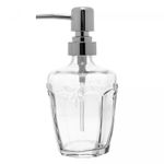 Porta-Sabonete-Liquido-Redondo-com-Pump-330ml-Vidro-Lyor