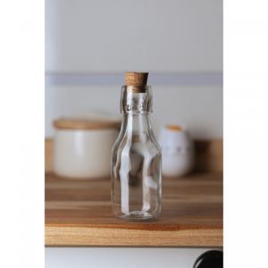Garrafa para Azeite com Tampa de Cortiça Olivetto 120ml Vidro - Lyor