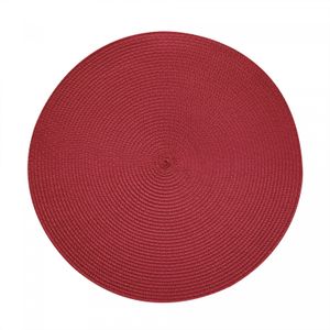 Lugar Americano de Polipropileno Fresno Espiral Cereja 38cm - Lyor