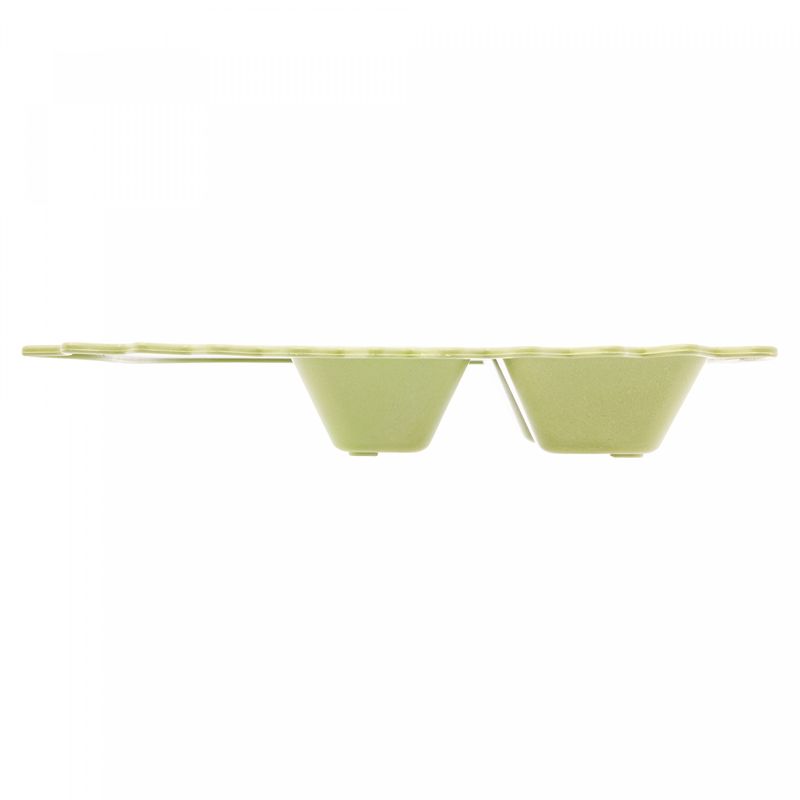 Conjunto-de-Prato-com-2-Talheres-de-Bambu-e-PP-Baby-Dino-Verde-Lyor