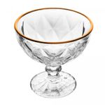 Taca-para-Sobremesa-de-Vidro-com-Fio-de-Ouro-Diamond-250ml-Lyor