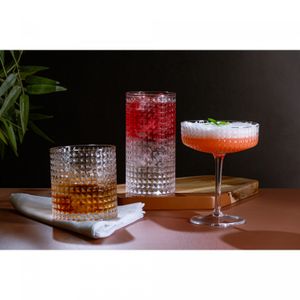 Conjunto 2 Copos Altos de Vidro Spike 400ml - Wolff