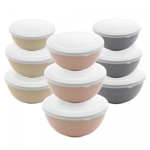 Conjunto 3 Bowls de Bambu e PP Lines Sortido - Lyor