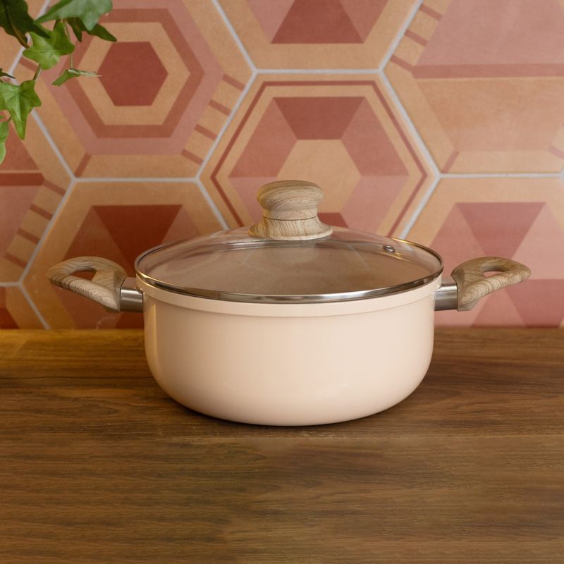 Cacarola-de-Inducao-em-Aluminio-com-Revestimento-Ceramico-e-Tampa-de-Vidro-Granito-Chef-Bege-20cm